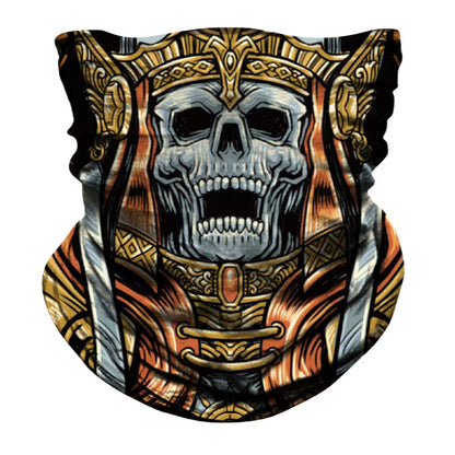 Cursed Priest Biker Mask - Light Brown - Capiche Caps Biker Mask