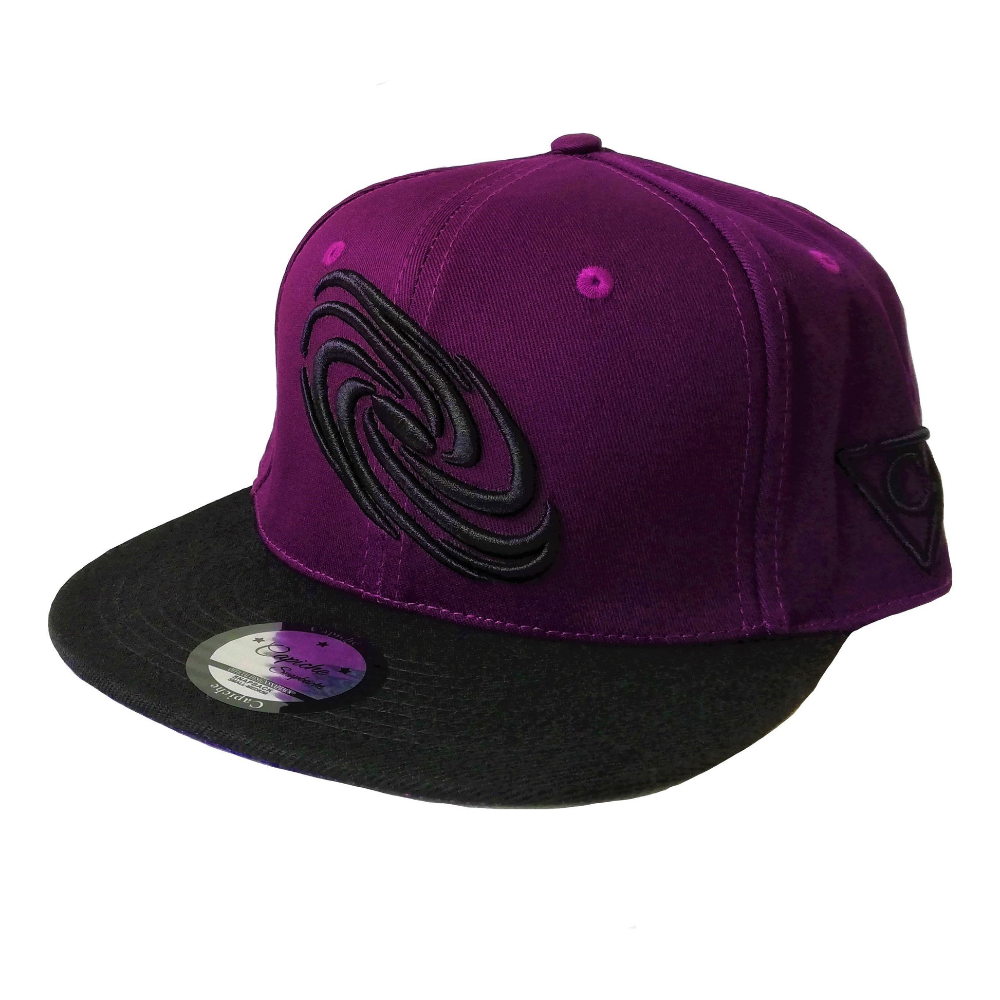 Purple Galaxy Snapback - Capiche Caps Galaxy