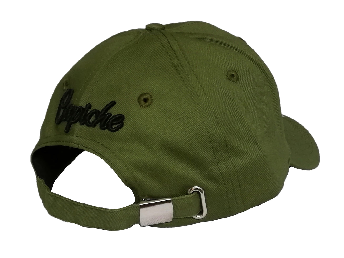 Lucifer Curved Baseball Cap - Green - Capiche Caps Curved Cap