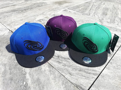 Green Galaxy Snapback - Capiche Caps Galaxy