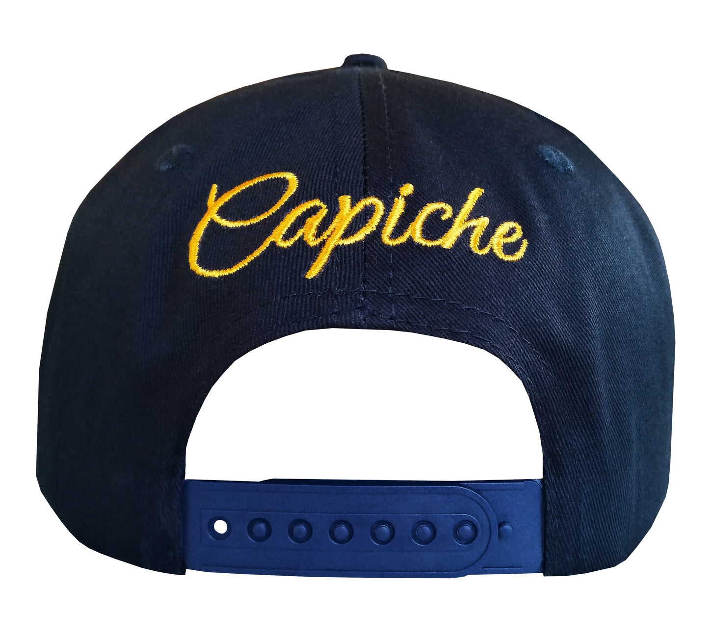 King Clown Snapback - Deep Blue/Yellow - Capiche Caps Clown