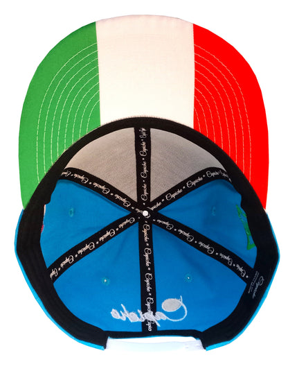 Football Championship Snapback - Italy '24 - Capiche Caps Limited Edition