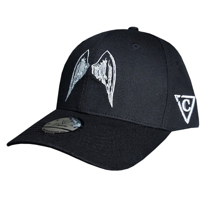 Grim Curved Cap - Black - Capiche Caps All Products Released