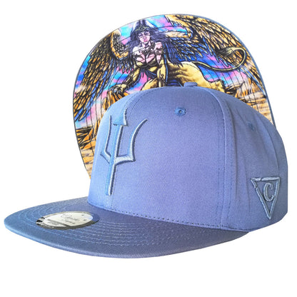 Sphinx Snapback - Light Blue - Capiche Caps Snapback