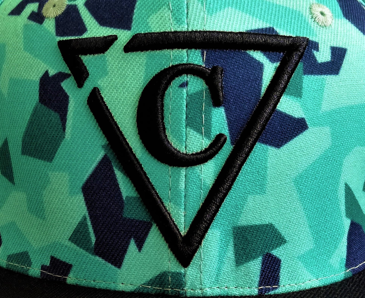 Capiche Green Poylgon Snapback Cap (1).jpg