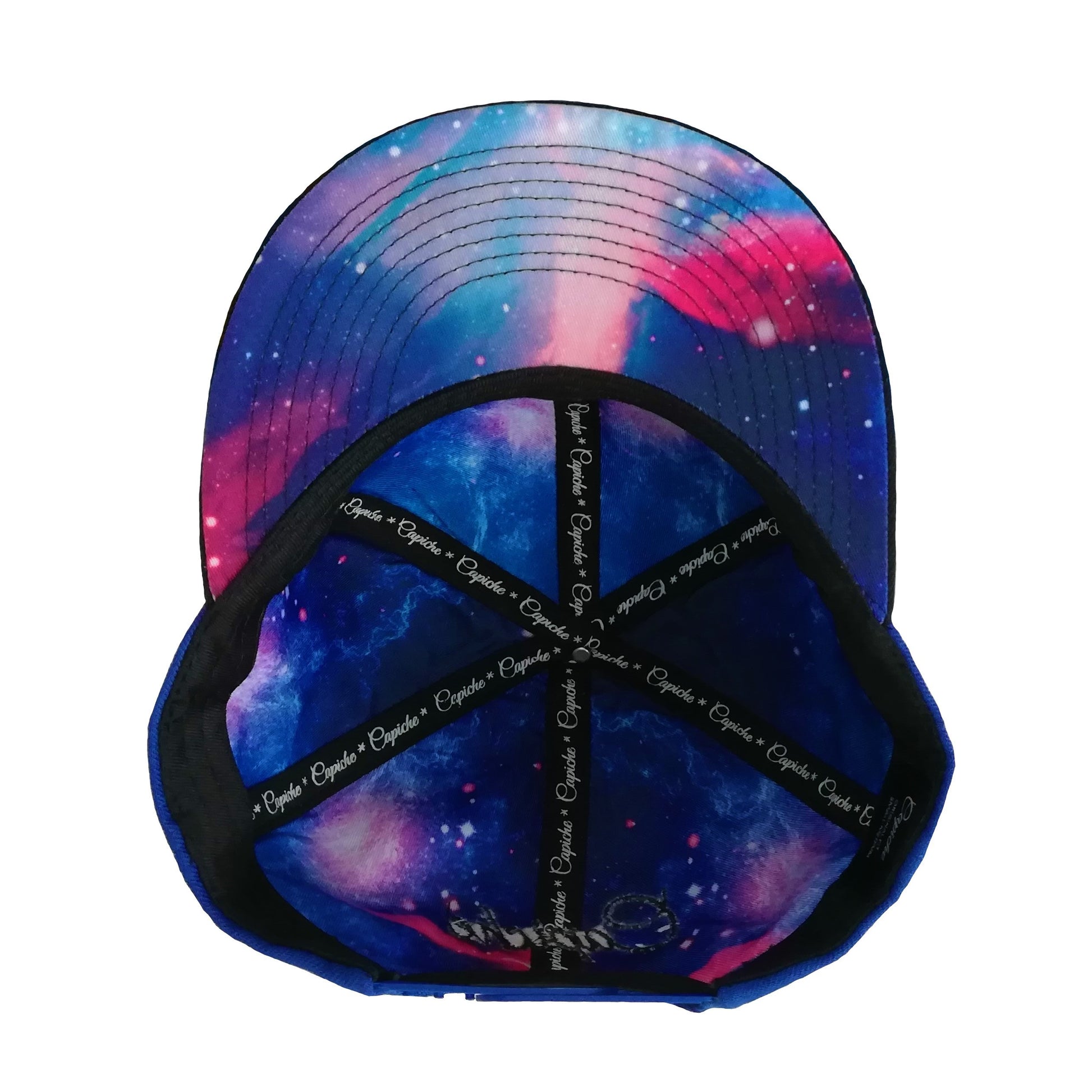 Blue Galaxy Snapback - Capiche Caps Galaxy