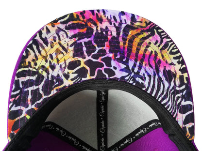 Capiche Colored Safari Purple Snapback Cap (3).jpg