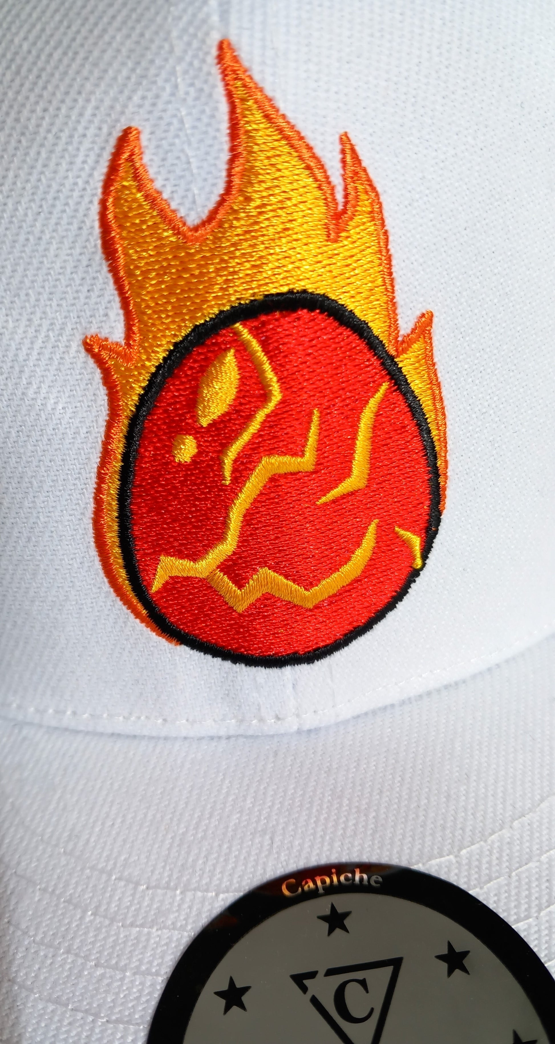 Wrong Egg Snapback Limited Editon - White - Capiche Caps Limited Edition