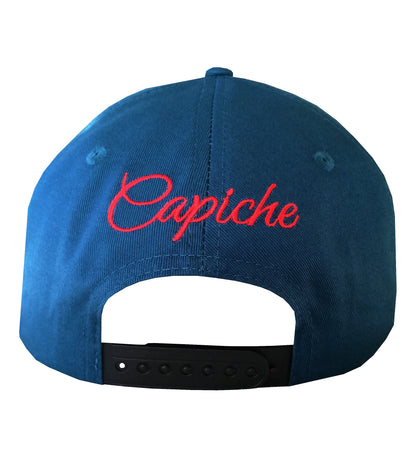 Cursed Doctor Snapback - Blue/Black Metallic - Capiche Caps Snapback