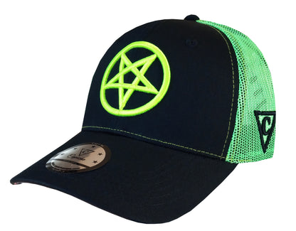 Cursed Nurse Trucker Cap - Black - Capiche Caps Best Sellers