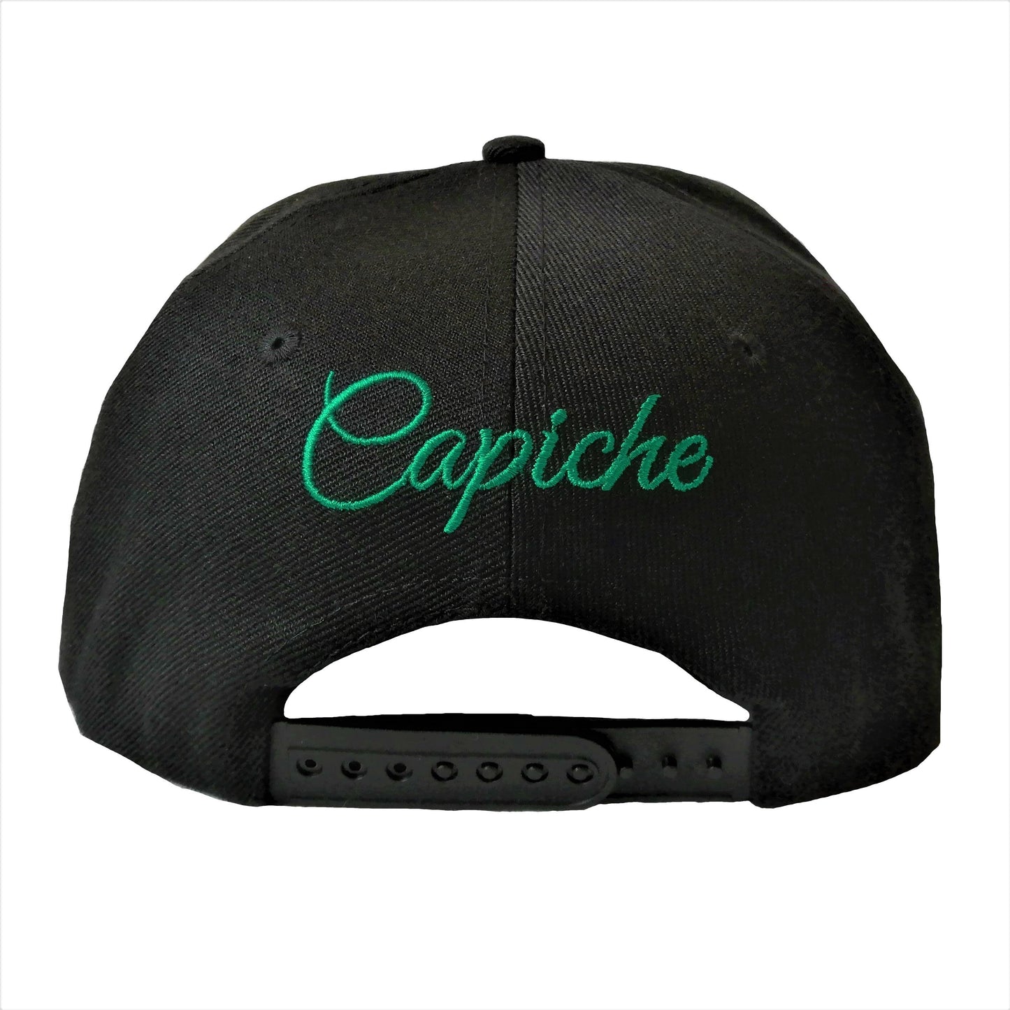 Tulip Field Snapback - Black - Capiche Caps Snapback