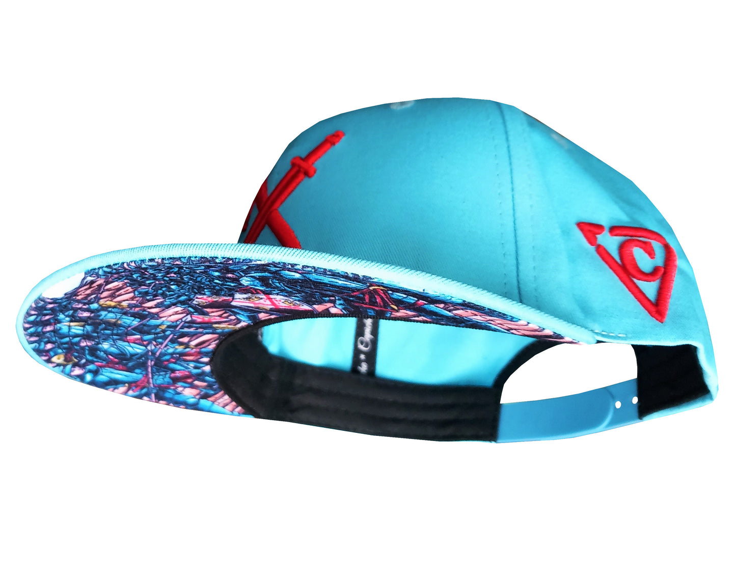 Swiss Pikemen Snapback - Blue - Capiche Caps Snapback