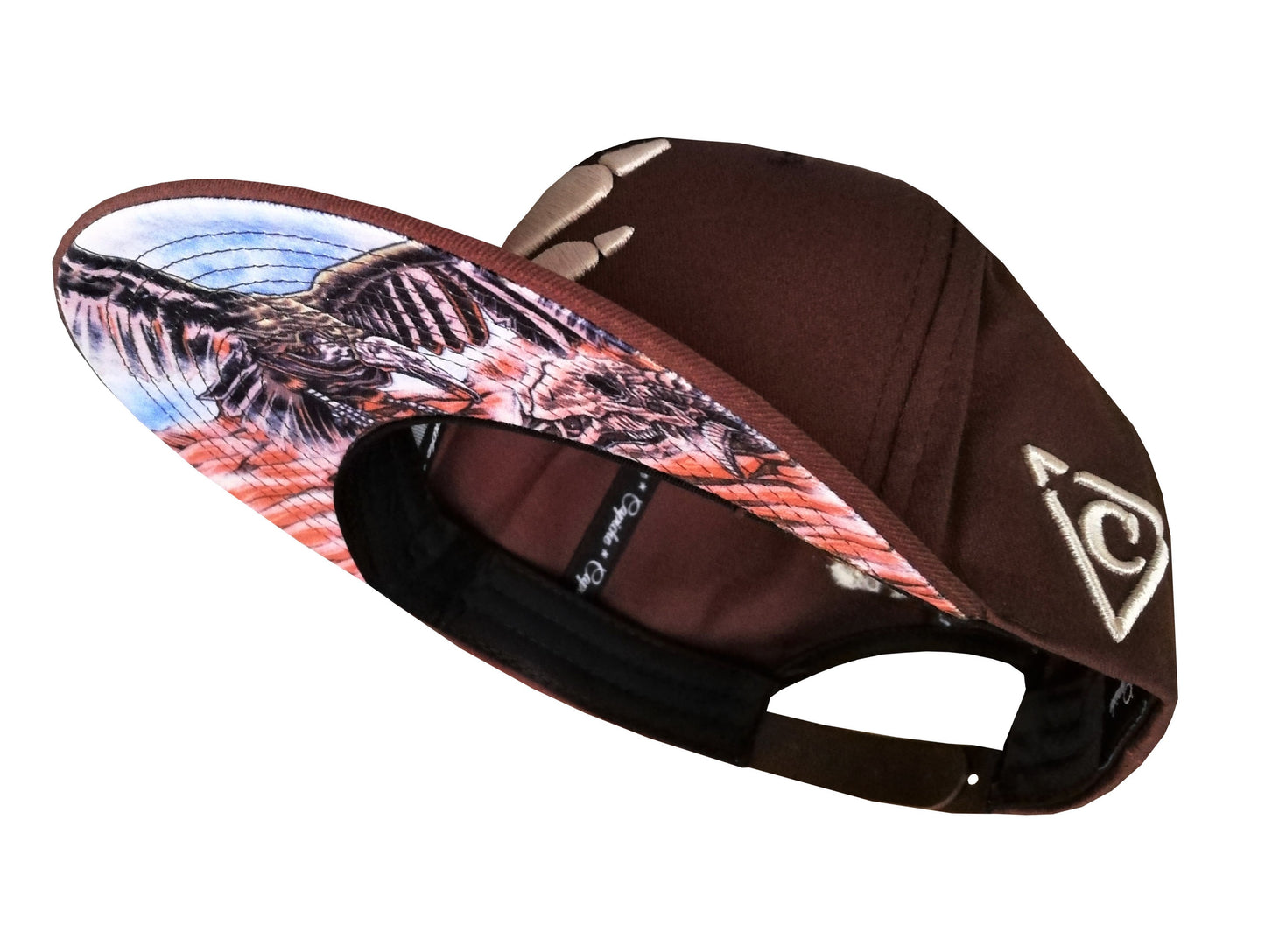 Argentavis Snapback - Brown - Capiche Caps Snapback