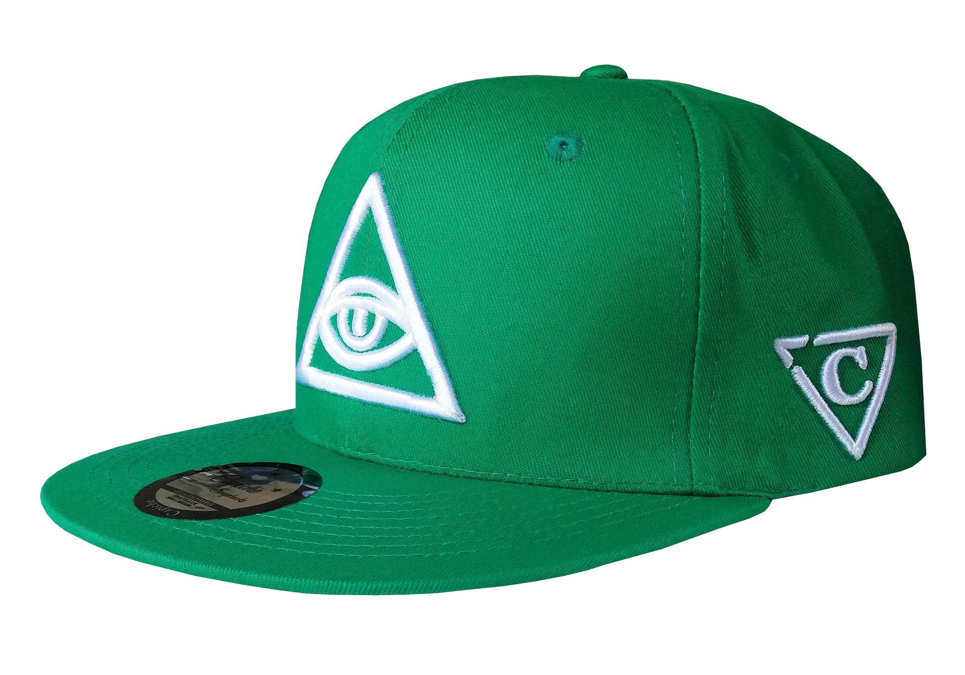 Telekinesis Snapback - Green - Capiche Caps Snapback