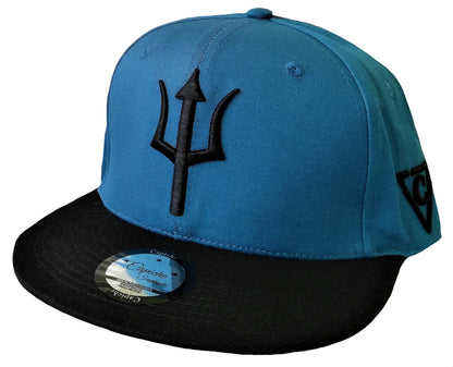 Atlas Snapback - Blue/Black - Capiche Caps Black