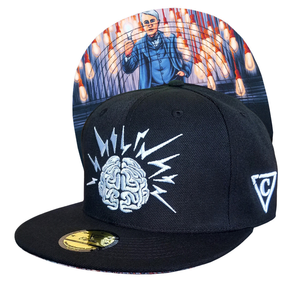 Edison Snapback - Black - Capiche Caps Mastermind