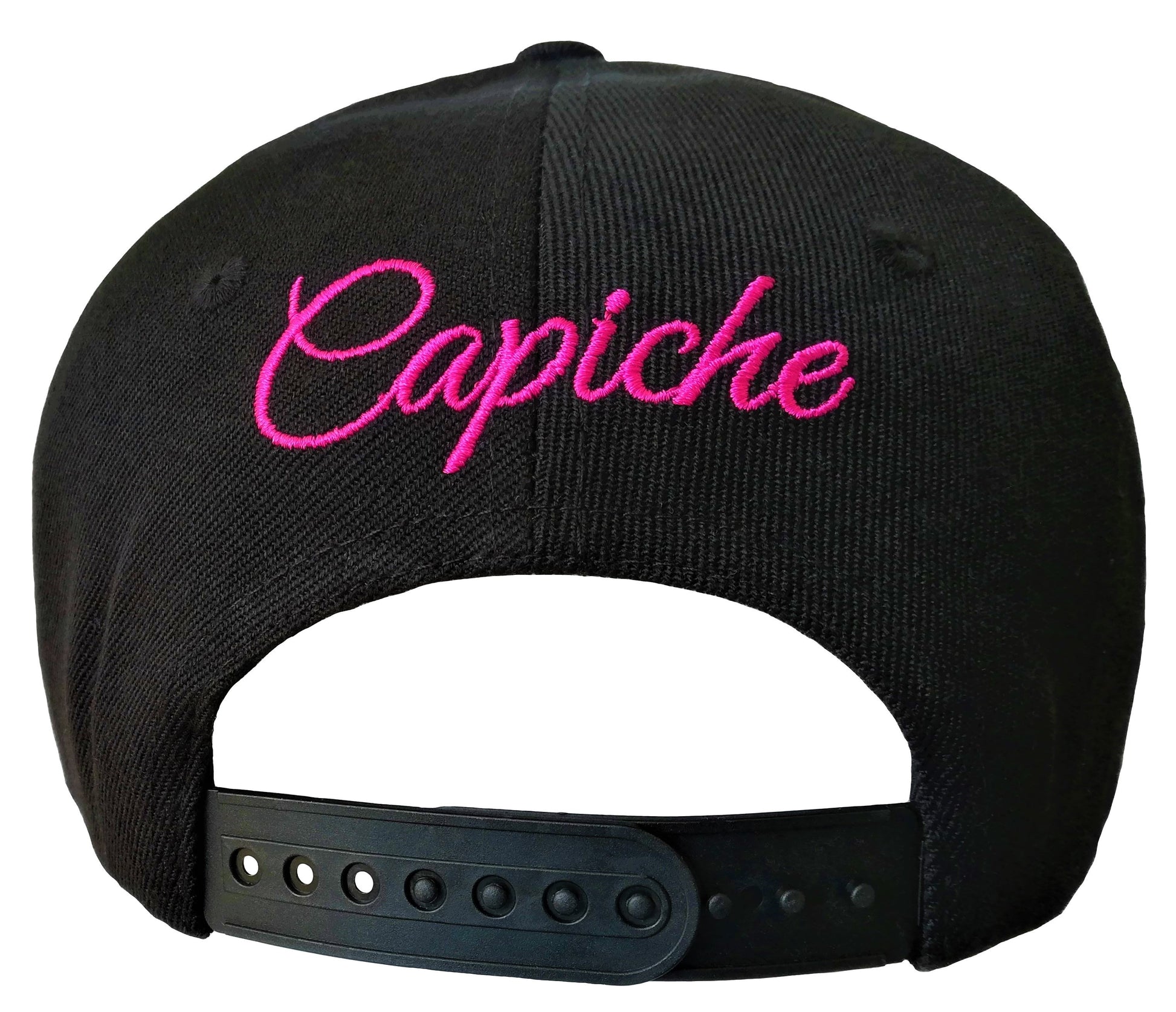 The Grid Snapback - Black/Pink - Capiche Caps Black