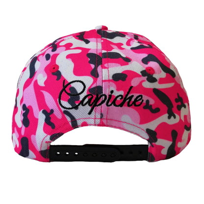 Capiche Pink Camo Snapback Cap (4).jpg