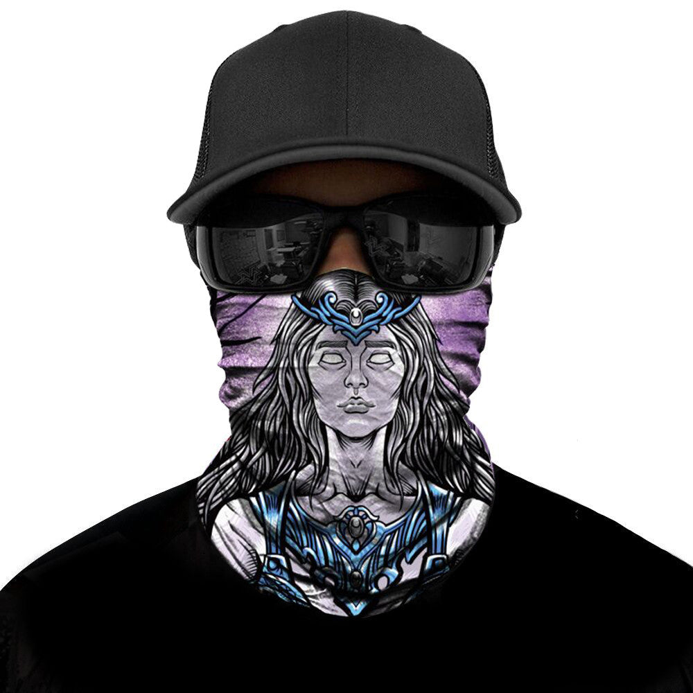 Nyx Biker Mask - Blue/Purple - Capiche Caps Purple