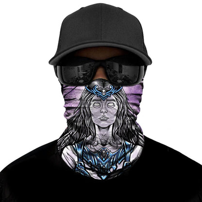 Nyx Biker Mask - Blue/Purple - Capiche Caps Purple