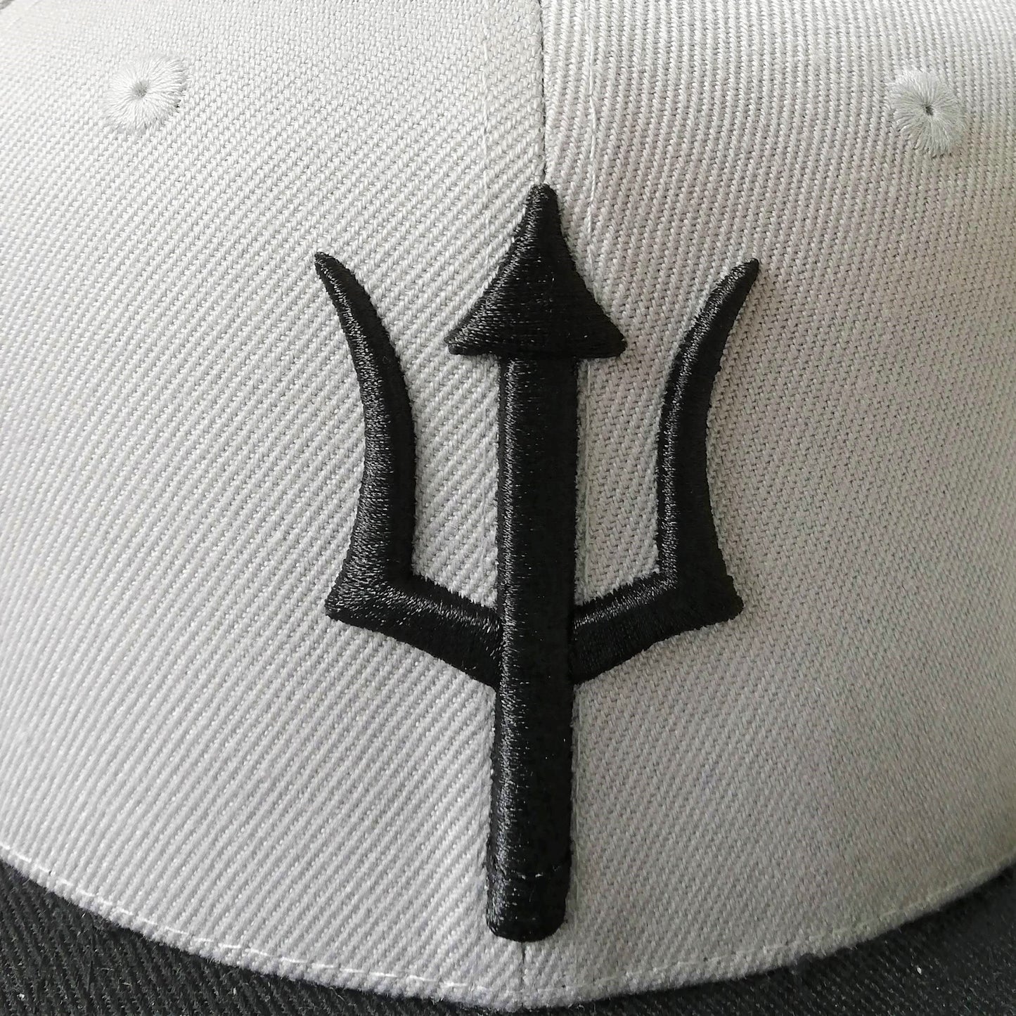 Athena Snapback - Grey/Black - Capiche Caps Black