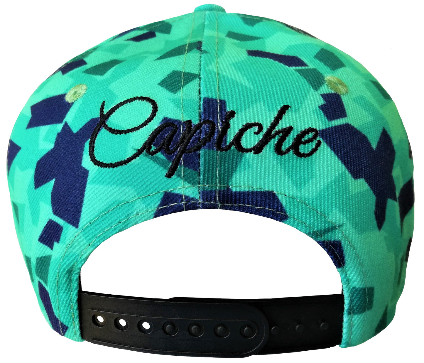 Capiche Green Poylgon Snapback Cap (4).jpg