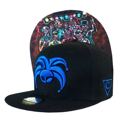 Clown Party Snapback - Black - Capiche Caps All Products Released