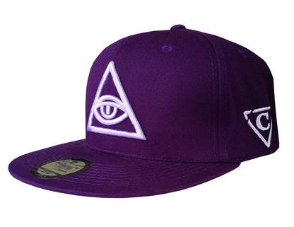 Levitation Snapback - Purple - Capiche Caps Snapback