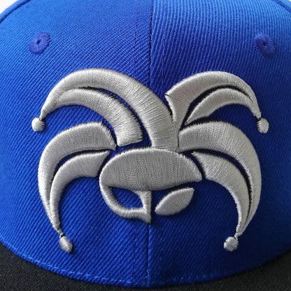 The Clown Snapback - Blue/Black - Capiche Caps Clown