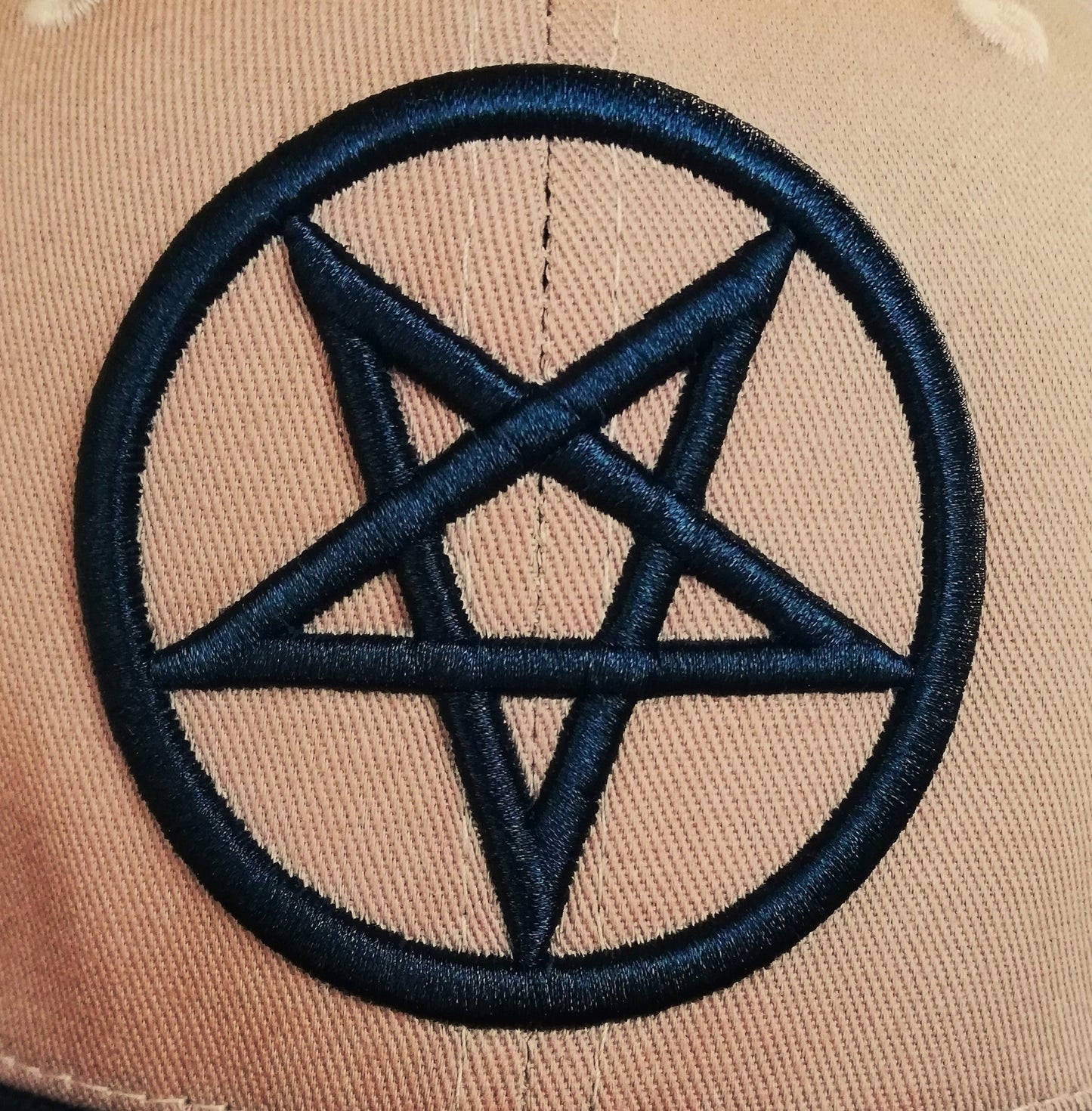 Cursed Priest Snapback - Light Brown - Capiche Caps Snapback