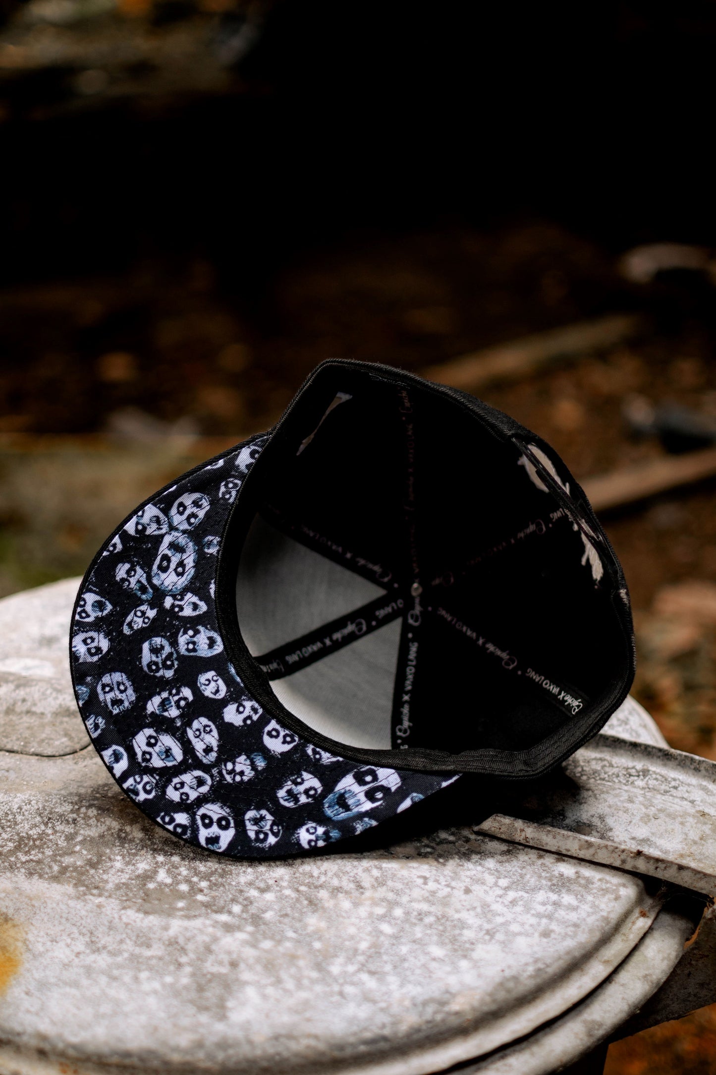 Vaxo Lang x Capiche Collab Snapback - Black - Capiche Caps Black