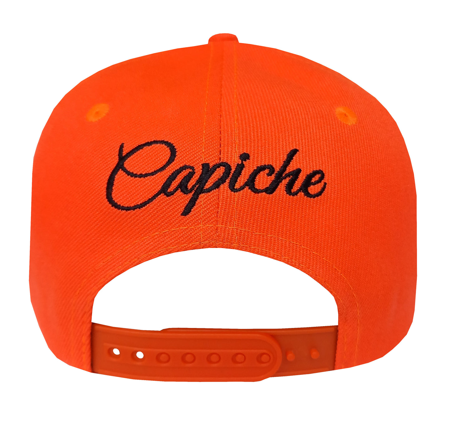 Devil's Gate Snapback - Neon Orange - Capiche Caps Orange