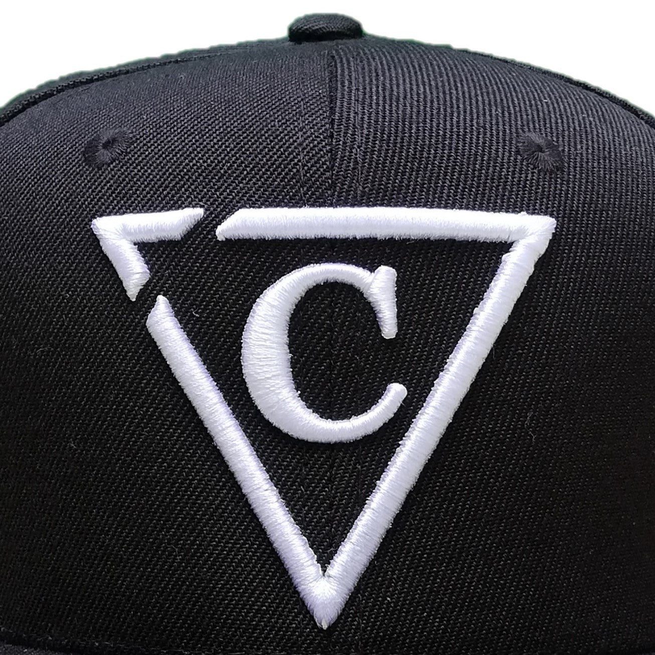 Zig-Zig Snapback - Black - Capiche Caps Snapback