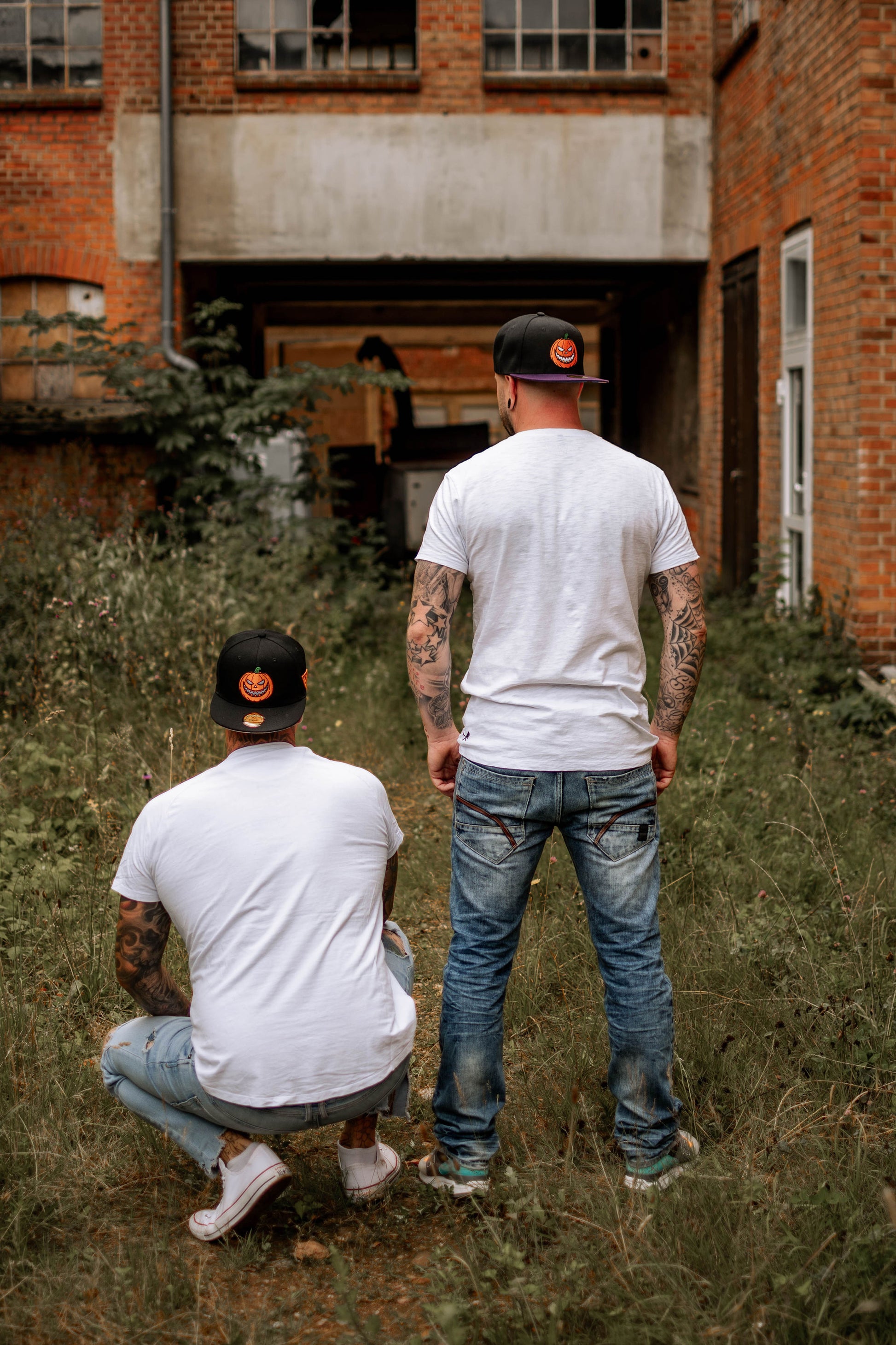 LIMITED Haunted Halloween Snapback - Black - Capiche Caps Black