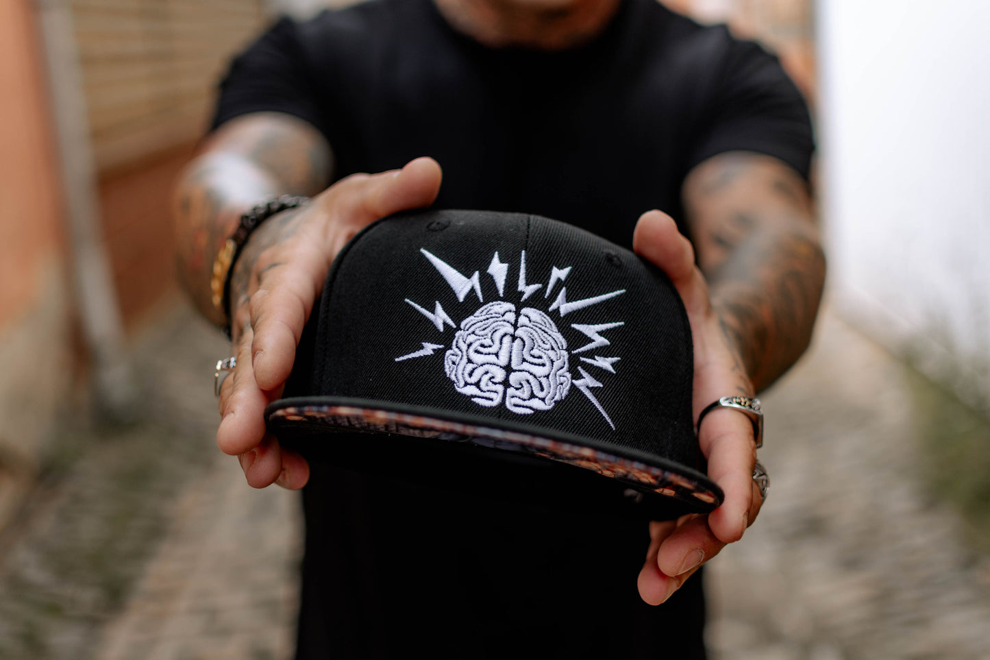 Edison Snapback - Black - Capiche Caps Mastermind