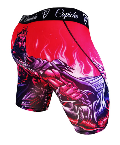 Hades Long Mens Underwear - Red - Capiche Caps Underwear