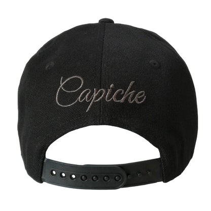 Cobra Snapback - Black - Capiche Caps Snapback