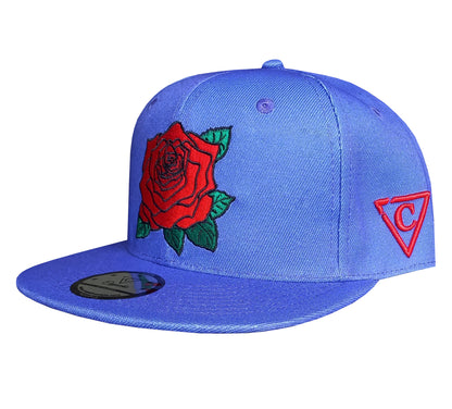 Day Of The Dead 1 Snapback - Purple - Capiche Caps Purple