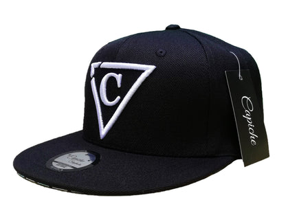 The Cube Snapback - Black - Capiche Caps Snapback