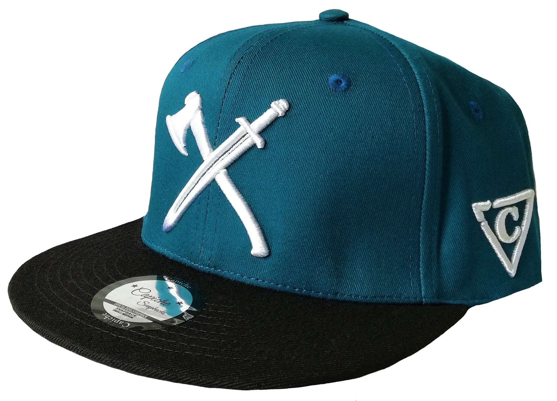 Bogatyr Snapback - Blue/Black - Capiche Caps Black