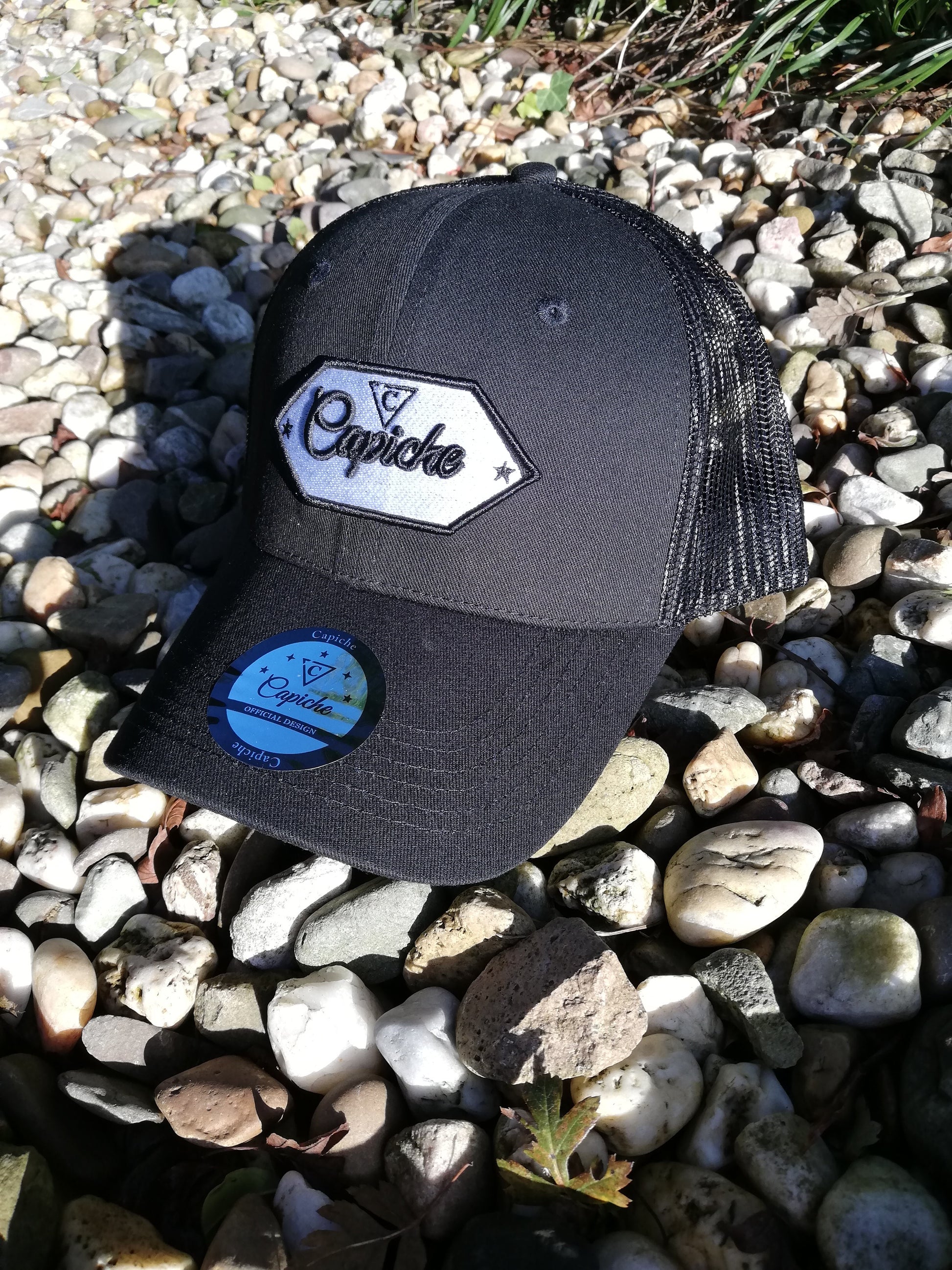 Wildlife Trucker Cap - Black - Capiche Caps Trucker Cap