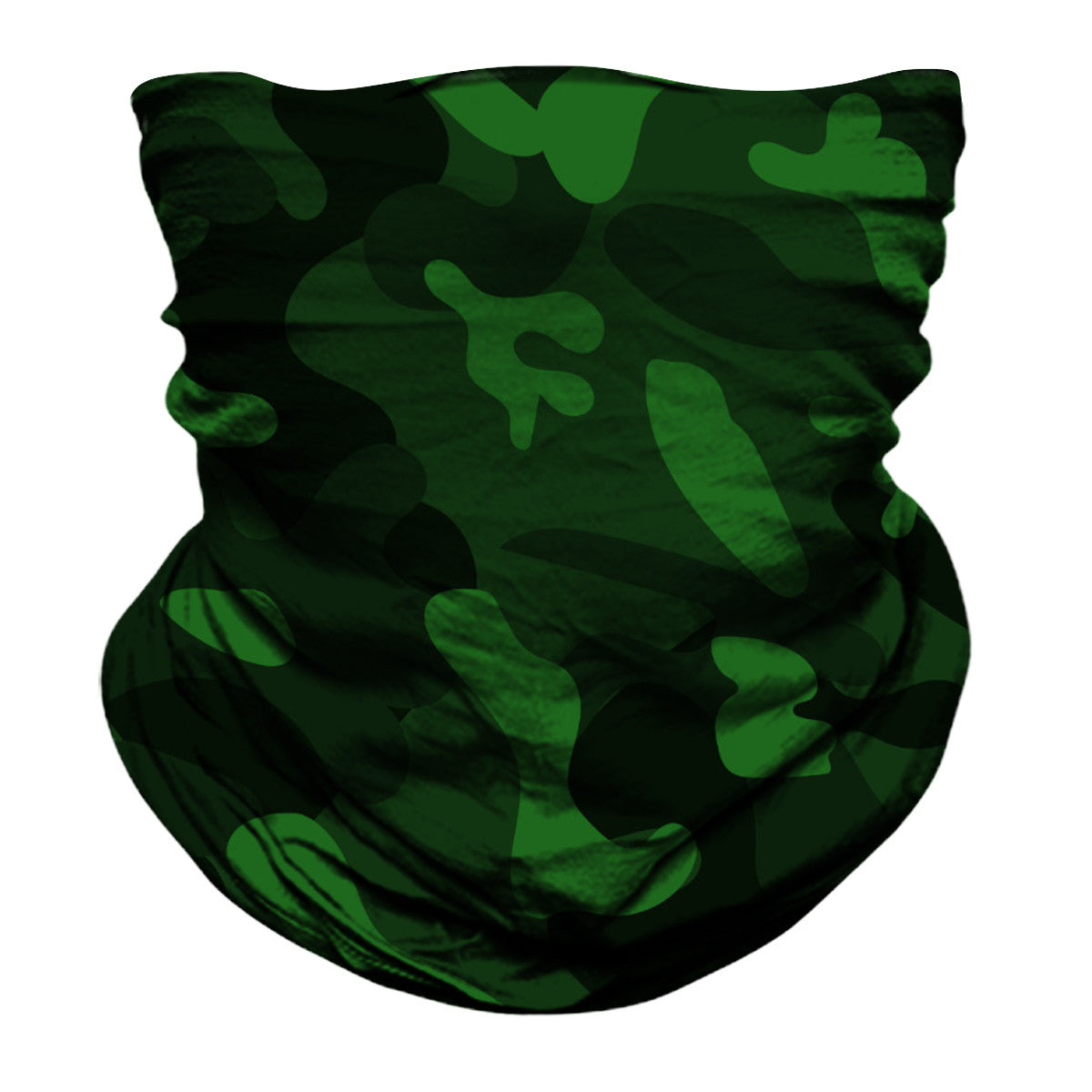 Green Camo Biker Mask - Green - Capiche Caps Biker Mask