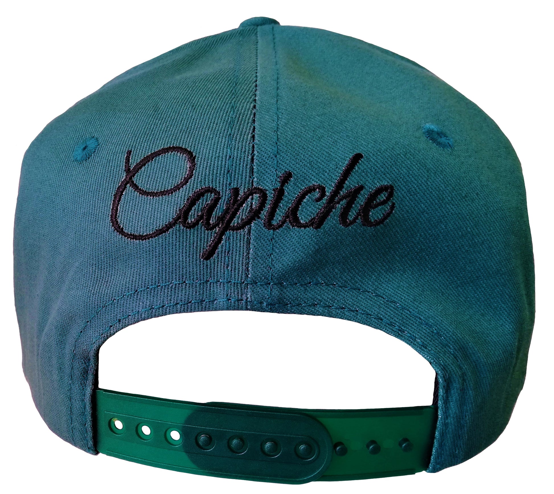 The Diamond Snapback - Teal/Black - Capiche Caps Black