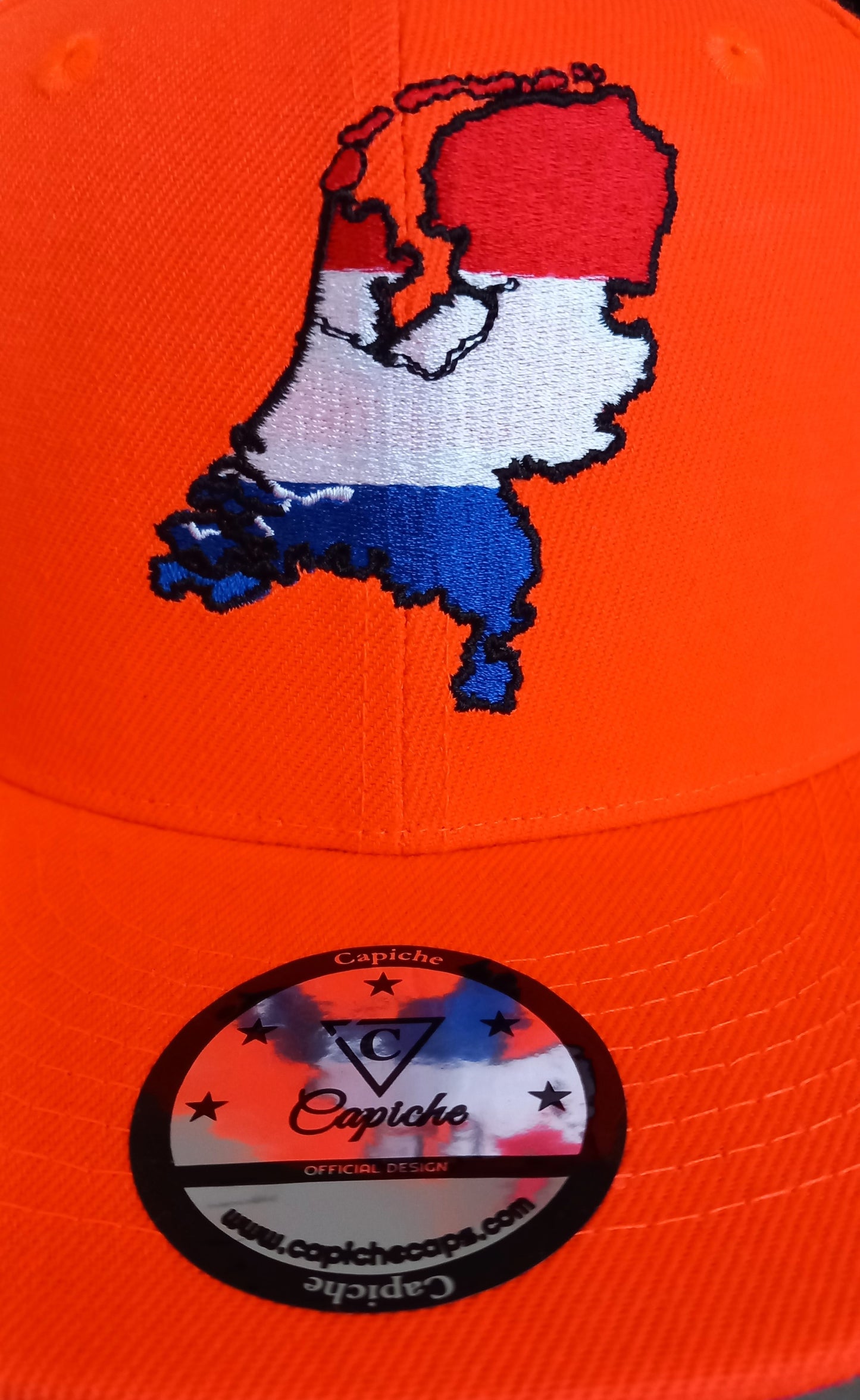 Football Championship Snapback - Holland '24 - Capiche Caps Limited Edition