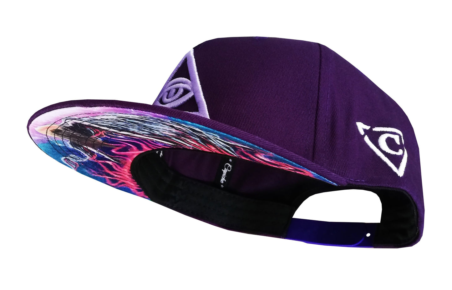 Levitation Snapback - Purple - Capiche Caps Snapback