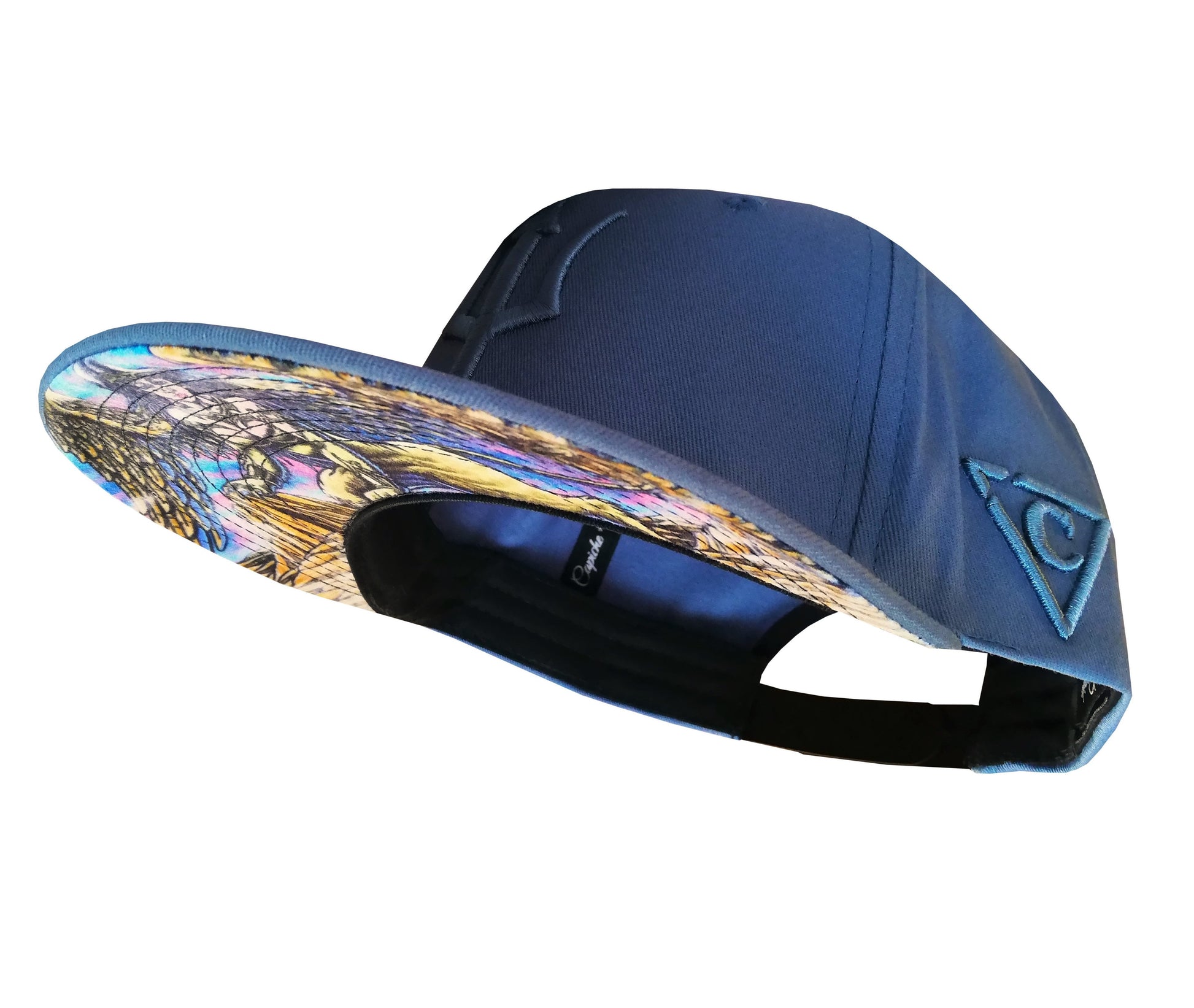 Sphinx Snapback - Light Blue - Capiche Caps Snapback