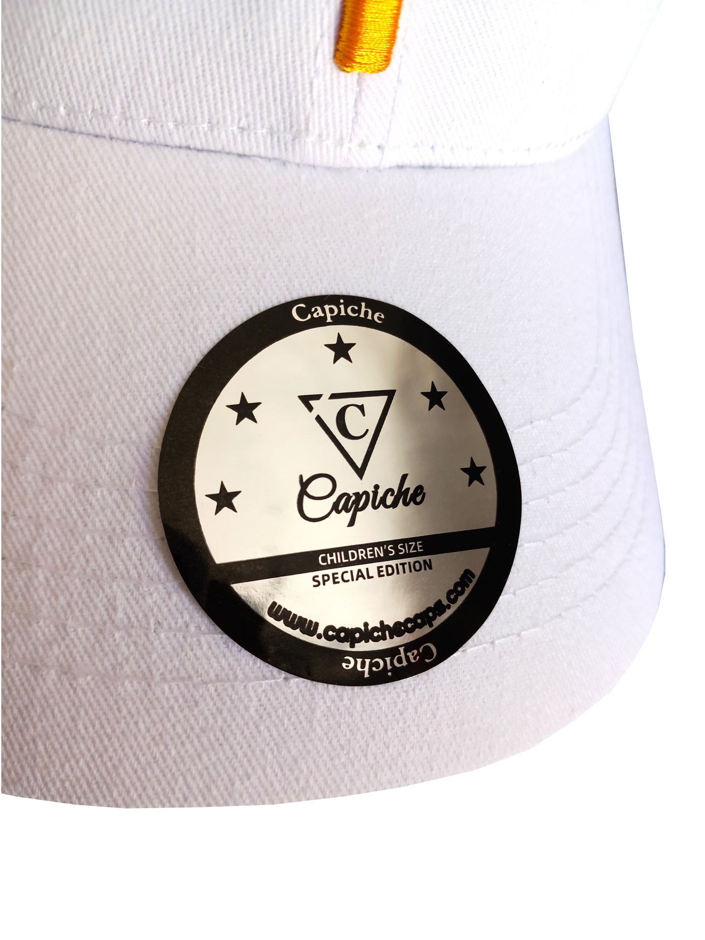 Pegasus Trucker Cap Child Size - White - Capiche Caps Children