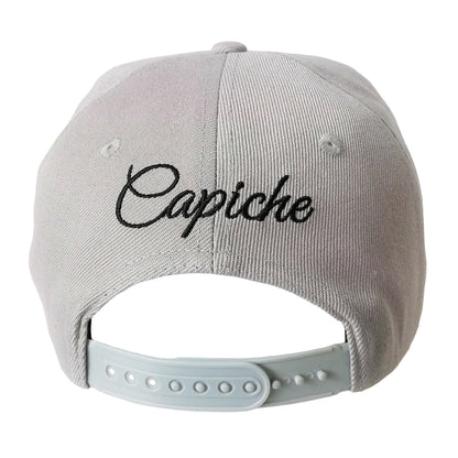 Athena Snapback - Grey/Black - Capiche Caps Black