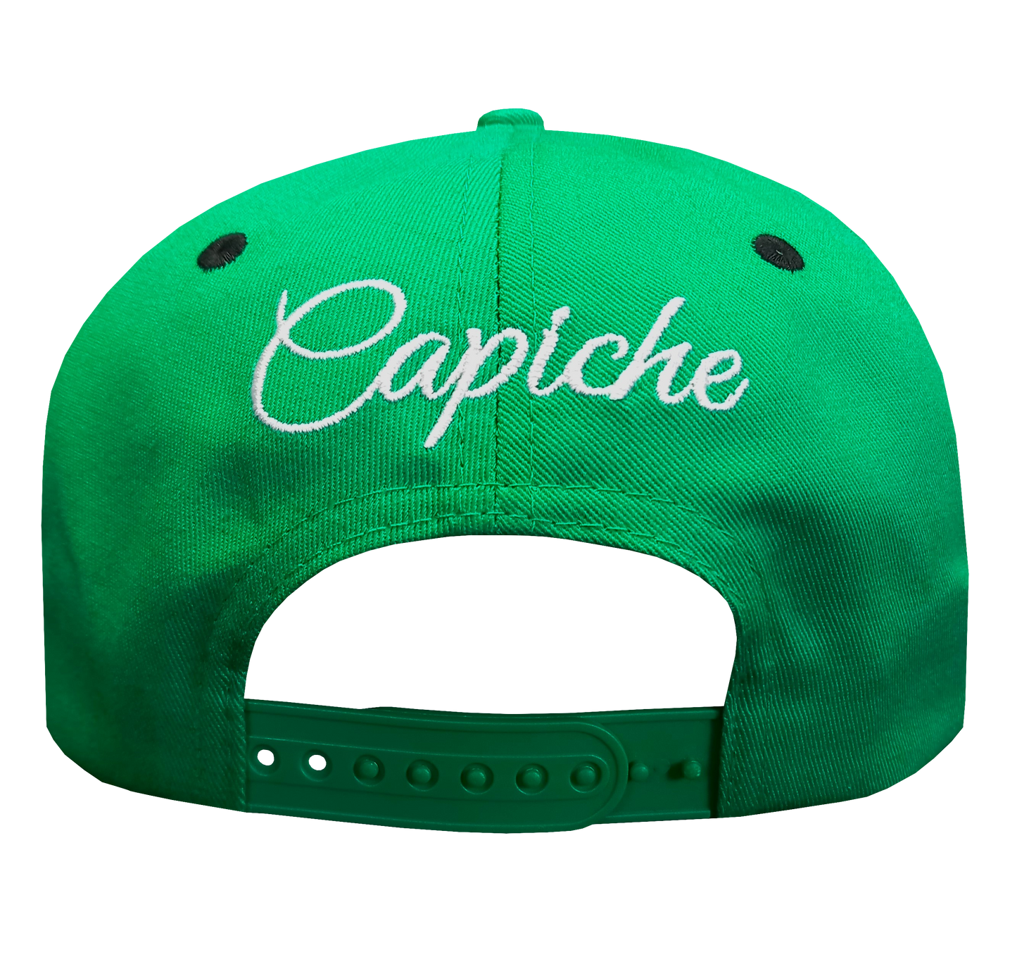 Chris Labonte x Capiche Collab Snapback - Green/Black - Capiche Caps Black