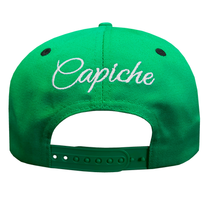 Chris Labonte x Capiche Collab Snapback - Green/Black - Capiche Caps Black